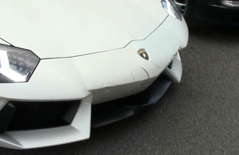 Video: Parking valet crashes €300k Lamborghini Aventador in Monaco