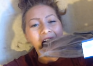 Video: Girl attempts to use mouth as a cereal bowl… fails