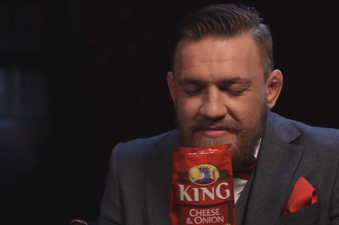 Video: You just have to see Conor McGregor’s new King Crisp ad…