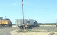 Video: Watch as a train absolutely destroys a truck
