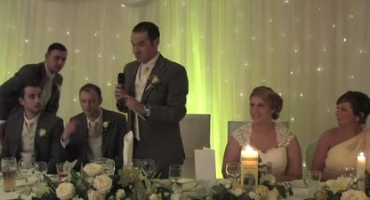 Video: Groom forgets his speech, has to head back to Australia to retrieve it