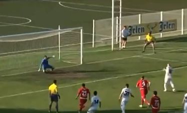 Video: This penalty taken in Serbia yesterday is easily one of the worst penalties of all time