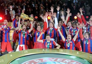 Video: Was there a ghost on the pitch at the German Cup final at the weekend?