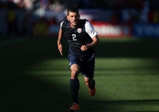 USA midfielder Brad Evans reacted to his exclusion from the World Cup squad in brilliant fashion