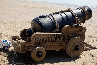 Video: Captain Morgan expertly puts this 2014 Tournament ball through its paces