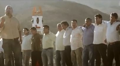 Video: The Chilean miners send a message to their national team in inspirational World Cup ad