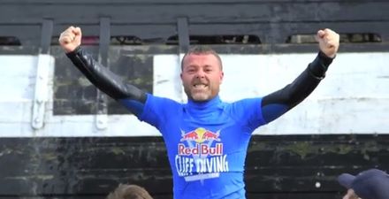 Video: Eric Lalor jumps in the Liffey as the Red Bull Cliff Diving World Series comes to town
