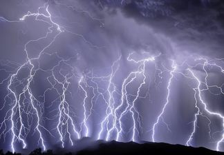 Video: Storm chaser captures incredible moment he was struck by lightning on camera