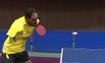 Video: This amazing man with no hands is way better at table tennis than you…
