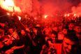 Pic: The scene in the centre of Algiers during tonight’s match will blow you away