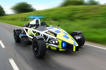 Pics: Cops in the UK just got the coolest police car ever
