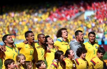 Chicago Town Take Away Slice of the Action: Video: The passion of the Brazil team and their fans singing the national anthem was extraordinary