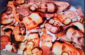 Pics: Guy leaves hundreds of Nicolas Cage faces around his friend’s house in amazingly weird prank