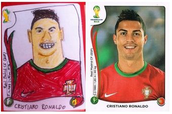 Check out this Panini sticker album with a difference
