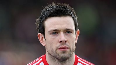 Vine: Was injured Tyrone player Conor Clarke trying to put Monaghan’s Kieran Hughes off his penalty kick?