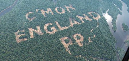 Pics: Paddy Power tricked the World into thinking they tore down part of the Amazon rain forest in Brazil