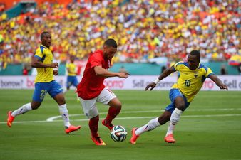 Vine: Ecuador just scored an absolute beauty against England in Miami