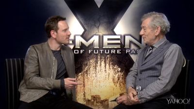 Video: Fassbender and McAvoy do impressions of McKellan and Stewart to their faces