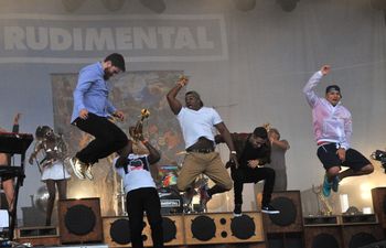 Pic: Rudimental know a great Dublin crowd when they see one