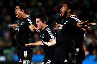 Video: Dance-off! Explosive stuff as New Zealand’s Haka collides with Samoa’s Siva Tau