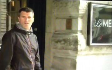 Vine: Roy Keane gives Sky Sports News his world famous death stare
