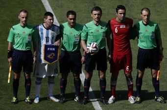 Vine: The Iran captain asked Lionel Messi for his jersey before kick-off