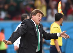 Vine: Mexico manager Miguel Herrera’s reaction to one their goals tonight was just magical