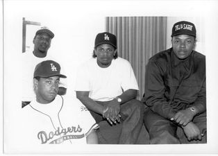 Pic: Dr Dre posts first shot of cast for NWA biopic
