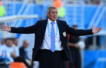 Uruguay manager Oscar Tabarez has spoken out strongly against the Luis Suarez ban