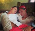 Brotherly love, everybody: John Arne Riise the morning after his wedding