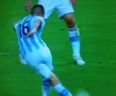 Vine: Marcos Rojo clears the ball in his own box in a very, very sexy way