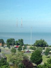 The best sunshine picture you’ll see today was taken at Sandymount in Dublin