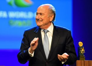 Vine: Make it stop! Sepp Blatter did a weird dance thing at FIFA congress