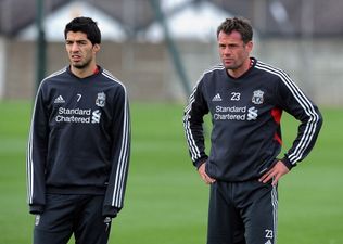 Jamie Carragher says Liverpool will sell Luis Suarez if they get a decent offer