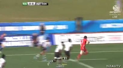 Video: The fastest try in rugby history was scored today by young Welshman Dafydd Howells