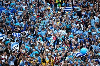 Vine: Scottish fan goes absolutely nuts celebrating Suarez’ second goal with Uruguay fans in Brazil