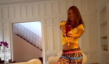 Pic: Sofia Vergara celebrates Colombia’s win over Uruguay with this sexy selfie