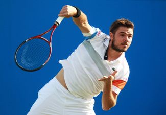 Video: Stan Wawrinka’s terrible attempt at breaking his tennis racket even made himself laugh