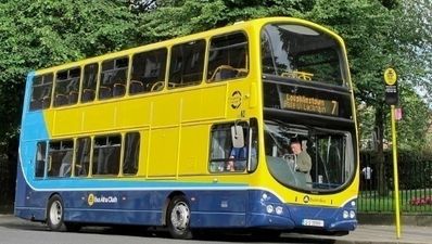 Pic: Dublin Bus ablaze in Harold’s Cross
