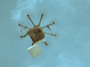 Video: A Russian pizza chain are using drones to deliver their pizzas now