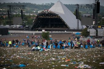 Pics: Glastonbury was in some mess after the festival this weekend
