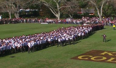 Video: Hundreds of school kids perform the greatest Haka dance-off we’ve ever seen