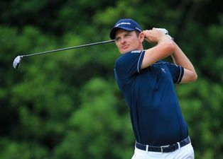 Video: Justin Rose got a chip shot very badly wrong at the US Open yesterday