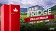 Calling everyone in Ireland… The Molson Canadian Beer Fridge drops in the capital today