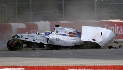 Gif: Here’s a look at the crash that ended Felipe Massa’s Canadian Grand Prix