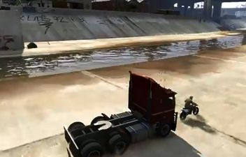 Video: The famous truck-chase scene from Terminator 2 has been recreated in GTA V and it’s deadly