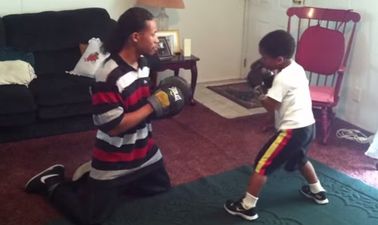 Video: This five-year-old’s boxing skills are scarily impressive