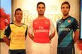Pic: Arsenal officially launch their new kits for the 2014-15 season and they’re pretty damn sexy