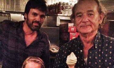 Pic: What a legend. Bill Murray randomly showed up at an ice cream party held in his honour