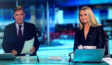 Video: Bryan Dobson made a balls of the start of Six One News on Monday evening